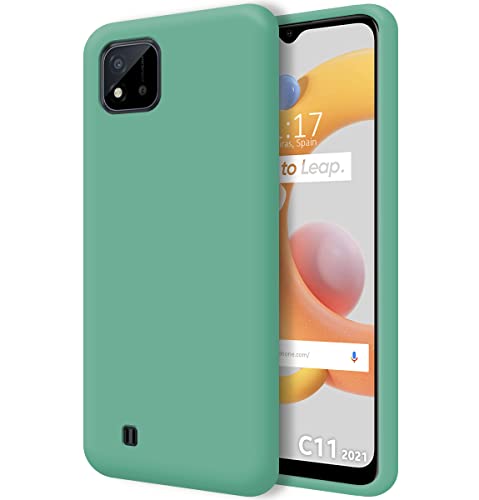 Tumundosmartphone Hülle Silikon Liquid Ultra Weich für Realme C11 2021 Farbe - Grün Tumundosmartphone Hülle Silikon Liquid Ultra Weich für Realme C11 2021 Farbe - Grün von Tumundosmartphone