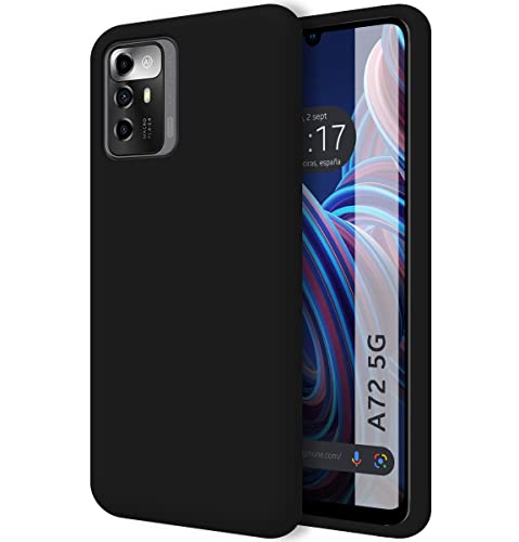 Tumundosmartphone Hülle Silikon Liquid Ultra Weich fur ZTE Blade A72 5G Farbe Schwarz Tumundosmartphone Hülle Silikon Liquid Ultra Weich fur ZTE Blade A72 5G Farbe Schwarz von Tumundosmartphone