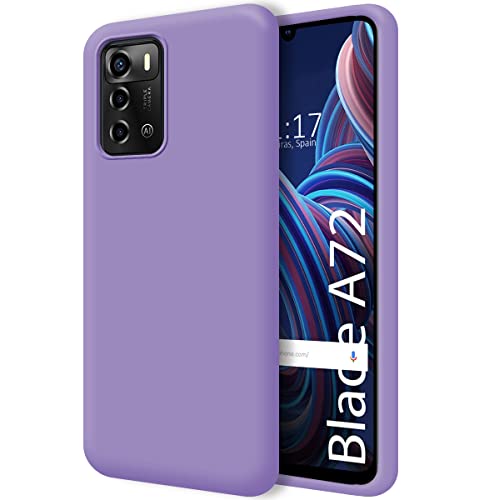 Tumundosmartphone Hülle Silikon Liquid Ultra Weich fur ZTE Blade A72 Farbe Lila Tumundosmartphone Hülle Silikon Liquid Ultra Weich fur ZTE Blade A72 Farbe Lila von Tumundosmartphone