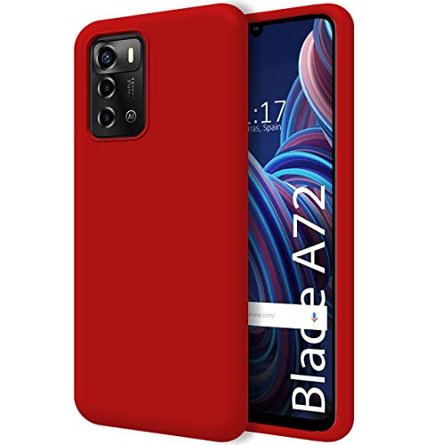 Tumundosmartphone Hülle Silikon Liquid Ultra Weich fur ZTE Blade A72 Farbe Rot Tumundosmartphone Hülle Silikon Liquid Ultra Weich fur ZTE Blade A72 Farbe Rot von Tumundosmartphone
