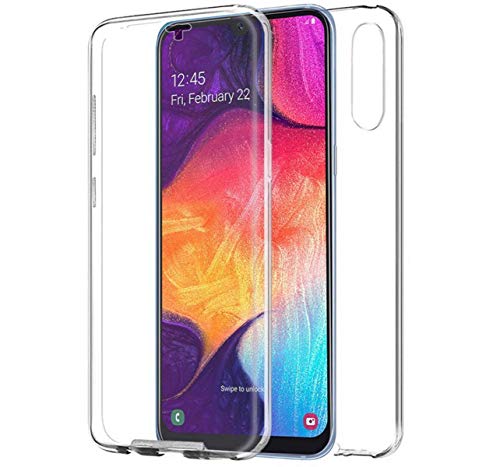 Tumundosmartphone Hülle Vollständig Transparent PC+TPU Voll Body 360 fur Samsung Galaxy A70 Tumundosmartphone Hülle Vollständig Transparent PC+TPU Voll Body 360 fur Samsung Galaxy A70 von Tumundosmartphone