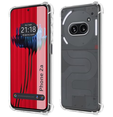 Tumundosmartphone Silikonhülle, stoßfest, transparent, für Nothing Phone 2a 5G Tumundosmartphone Silikonhülle, stoßfest, transparent, für Nothing Phone 2a 5G von Tumundosmartphone