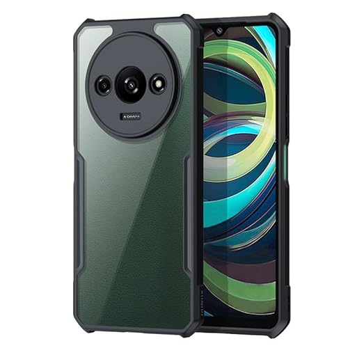 Tumundosmartphone Transparente Hülle verstärkt mit schwarzem Rand für Xiaomi Redmi A3 Tumundosmartphone Transparente Hülle verstärkt mit schwarzem Rand für Xiaomi Redmi A3 von Tumundosmartphone