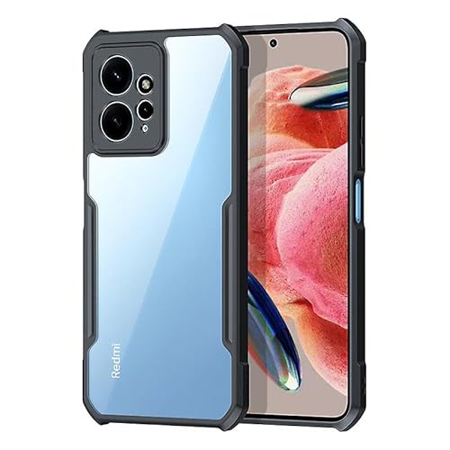 Tumundosmartphone Transparente Hülle verstärkt mit schwarzem Rand für Xiaomi Redmi Note 12 4G Tumundosmartphone Transparente Hülle verstärkt mit schwarzem Rand für Xiaomi Redmi Note 12 4G von Tumundosmartphone