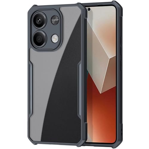 Tumundosmartphone Transparente Hülle verstärkt mit schwarzem Rand für Xiaomi Redmi Note 13 4G Tumundosmartphone Transparente Hülle verstärkt mit schwarzem Rand für Xiaomi Redmi Note 13 4G von Tumundosmartphone