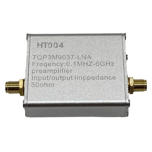 Tumuued Niedriges Rauschen Verstärker Metall HT004 100K-6Ghz, 20dB Hoher Gewinn Leistungsverstärker, LNA-Modul für RF & SDR Tumuued Niedriges Rauschen Verstärker Metall HT004 100K-6Ghz, 20dB Hoher Gewinn Leistungsverstärker, LNA-Modul für RF & SDR von Tumuued