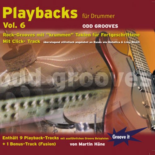 Playbacks für Drummer Vol. 6 - Odd Grooves von Tunesday Records - Groove it