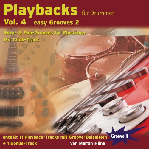 Playbacks für Drummer Vol.4 - Einsteiger CD zum Schlagzeug spielen lernen von Tunesday Records
