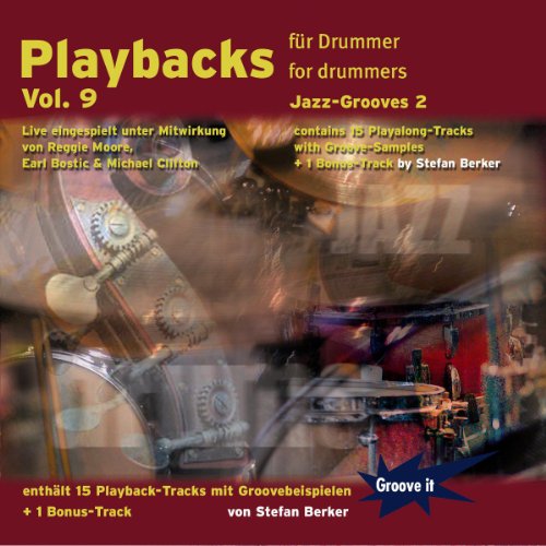 Playbacks für Drummer Vol.9 - Jazz Grooves 2 (Schlagzeug Playalongs / Jamtracks Drums) von Tunesday Records