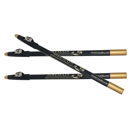 3 x Barber Magic Pencil Tool für unverwechselbare Bart- und Schnurrbart Bogenrasierer – perfekt zum Zeichnen eines natürlichen Haaransatzes – Weiß (schwarz) von Tuoservo