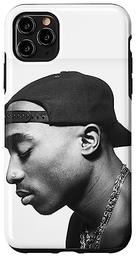 Hülle für iPhone 11 Pro Max Tupac Profile Weiß von Tupac Shakur