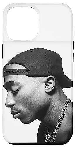Hülle für iPhone 12 Pro Max Tupac Profile Weiß von Tupac Shakur