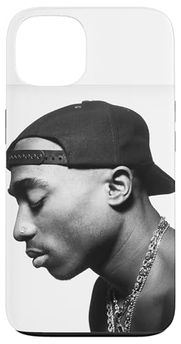 Hülle für iPhone 13 Tupac Profile Weiß von Tupac Shakur