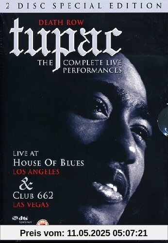 Tupac - The Complete Live Performances [Special Edition] [2 DVDs] von Tupac Shakur