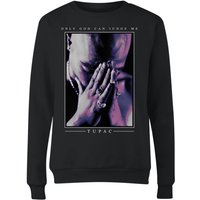 Tupac Only God Can Judge Me Damen Sweatshirt - Schwarz - L von Tupac