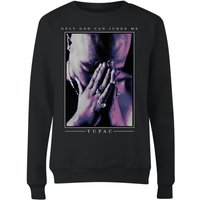Tupac Only God Can Judge Me Damen Sweatshirt - Schwarz - M von Tupac