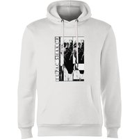 Tupac Smoking Hoodie - Weiß - M von Tupac