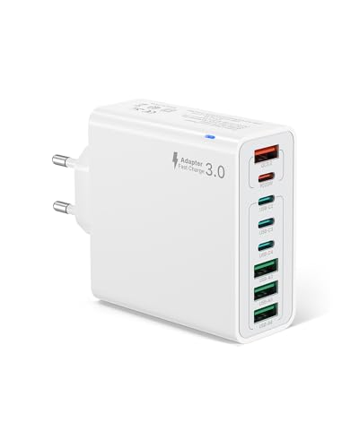 Tupneuf USB C Ladegerät, 8 Ports Stecker 40W ladeadapter PD 3.0 Power Adapter Schnellladestecker Mehrfach Netzteil Netzstecker Ladestecker für 16 Pro Max 15 14 13 12 11 Steckdose Mehrfachsteckdose Tupneuf USB C Ladegerät, 8 Ports Stecker 40W ladeadapter PD 3.0 Power Adapter Schnellladestecker Mehrfach Netzteil Netzstecker Ladestecker für 16 Pro Max 15 14 13 12 11 Steckdose Mehrfachsteckdose von Tupneuf