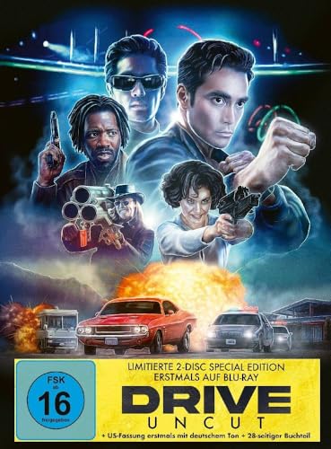 Drive - Uncut | Mediabook (2x Blu-ray Disc) - Cover B (666 Stück) von Turbine Medien