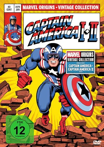 Captain America I+II - Marvel Origins [2 DVDs] von Turbine