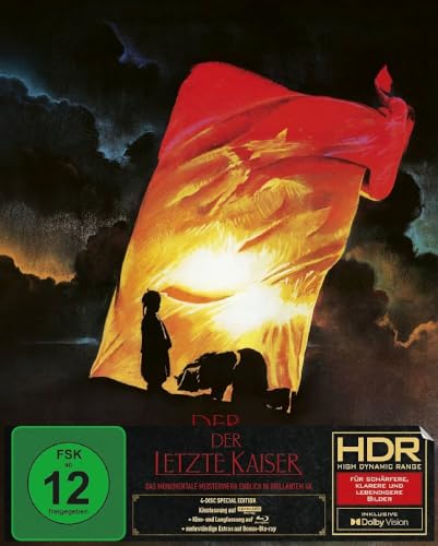 Der letzte Kaiser | 4-Disc Special Edition (4K Ultra HD Blu-ray + 2x Blu-ray + Bonus-Blu-ray) von Turbine