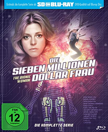 Die sieben Millionen Dollar Frau - Die komplette Serie - Mediabook (SD on Blu-ray) von AL!VE