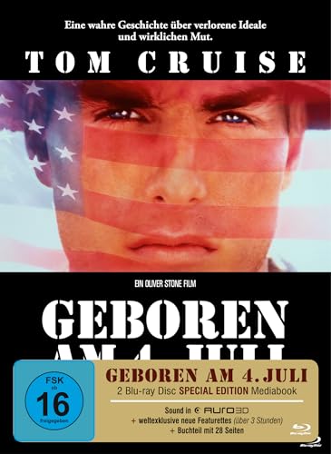 Geboren am 4. Juli - Mediabook -Special Edition mit Auro 3D - Limited Edition auf 1.500 Stück [Blu-ray] von 99999 (Alive)
