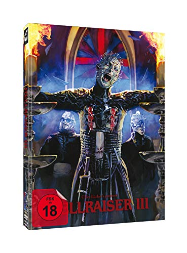 Hellraiser 3 - Hell on Earth - Mediabook - Cover B - Limited Edition auf 333 Stück (+ DVD) [Blu-ray] von Turbine Medien