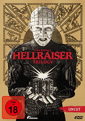 Hellraiser Trilogy (4 DVD-Disc-Edition) (Uncut) (+ Bonus-DVD) von Turbine Medien