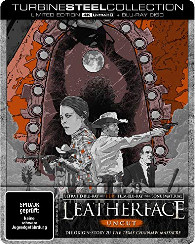 Leatherface - Uncut 4K Ultra HD Turbine Steel Collection - Blu-ray Leatherface - Uncut 4K Ultra HD Turbine Steel Collection - Blu-ray von Turbine Medien