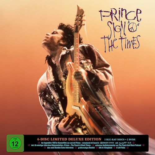 Prince – Sign "O" the Times (Limited Deluxe Edition) (2 Blu-rays + 2 DVDs) - Classic Artwork von Turbine Medien