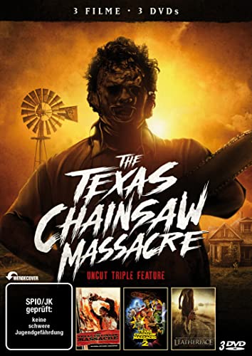 The Texas Chainsaw Massacre-Uncut Triple-Feature [3 DVDs] von Turbine Medien
