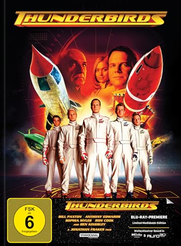 Thunderbirds | Mediabook (2x Blu-ray) mit Dolby Atmos + Auro-3D | Cover A - 555 Stück von 99999 (Alive)