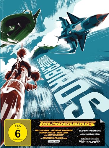 Thunderbirds | Mediabook (2x Blu-ray) mit Dolby Atmos + Auro-3D | Cover B - 444 Stück von Turbine Medien