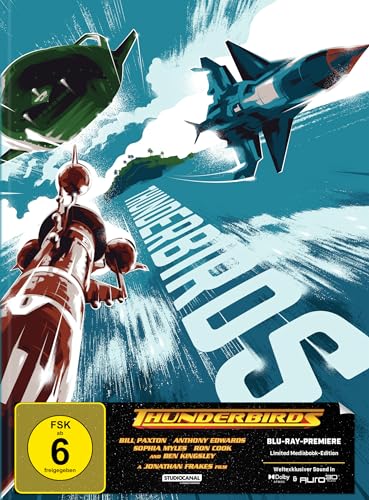 Thunderbirds | Mediabook (2x Blu-ray) mit Dolby Atmos + Auro-3D | Cover B - 444 Stück von Turbine