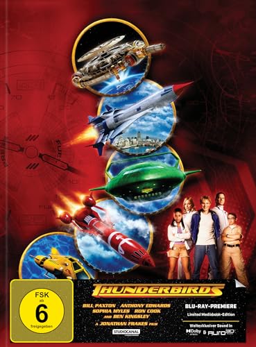 Thunderbirds | Mediabook (2x Blu-ray) mit Dolby Atmos + Auro-3D | Cover C - 333 Stück von Turbine