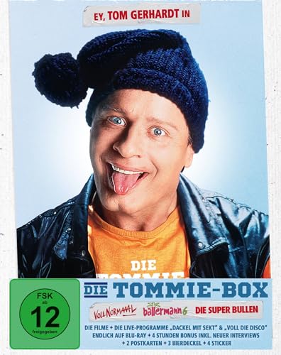 Tom Gerhardt: Die Tommie-Box (Limitierte Capbox) (+ 4DVDs) [Blu-ray] von Turbine Medien