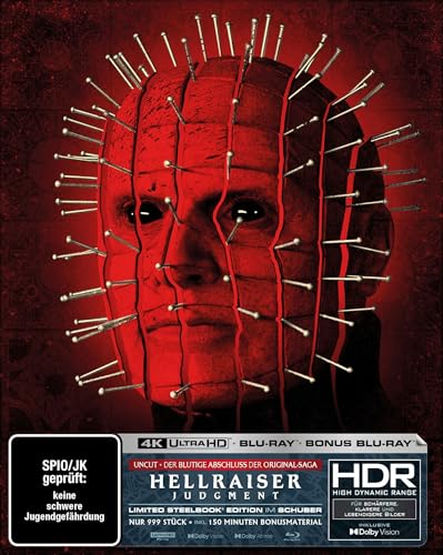 Hellraiser Judgment | Steelbook Full Slip C (Ultra HD Blu-ray + Blu-ray + Bonus-Blu-ray) von Turbine