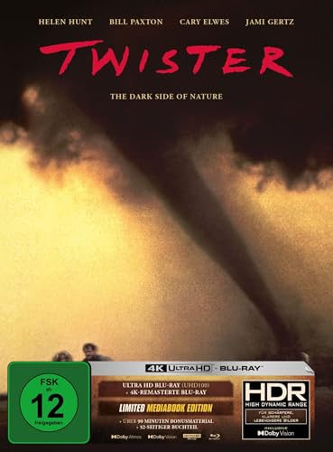 Twister - Limited Mediabook Edition (4K Ultra HD) (+ remastered Blu-ray) von Turbine