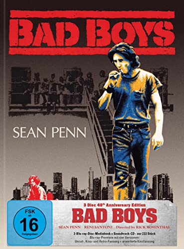 Bad Boys - 40th Anniversary Edition | Mediabook (2x BD + Soundtrack-CD) FR-Artwork - 222 Stück von Turbinemedien