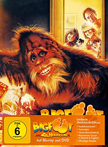 Bigfoot und die Hendersons | Mediabook (Blu-ray + DVD) Cover A von Turbinemedien