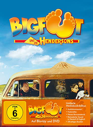 Bigfoot und die Hendersons | Mediabook (Blu-ray + DVD) Cover F von Turbinemedien