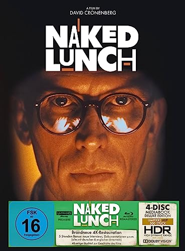 Naked Lunch | Mediabook (Ultra-HD Blu-ray + Blu-ray + 2x Bonus-Blu-ray) INT-Artwork von Turbinemedien