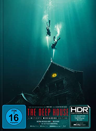 The Deep House | Mediabook (Ultra-HD Blu-ray + Blu-ray) Cover B von Turbinemedien