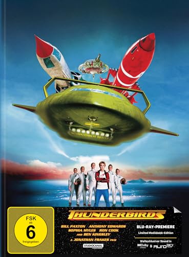 Thunderbirds | Mediabook (2x Blu-ray) mit Dolby Atmos + Auro-3D | Cover D von Turbinemedien