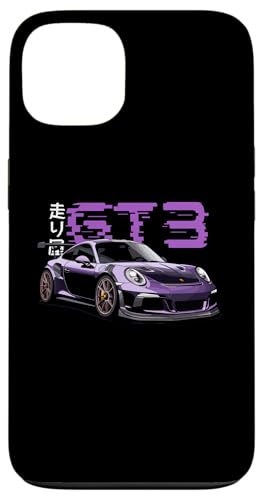 Hülle für iPhone 13 Lila GT3 RS Tokyo Glitch Retro JDM Japanische Kunst Auto Tuning von TurboForge Co. - JDM Japanese Car Art