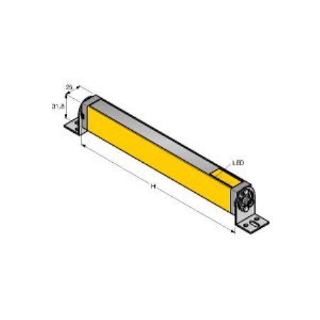 LS2TR30-1050Q8 - Lichtvorhang Empfänger LS2TR30-1050Q8 LS2TR30-1050Q8 - Lichtvorhang Empfänger LS2TR30-1050Q8 von Turck