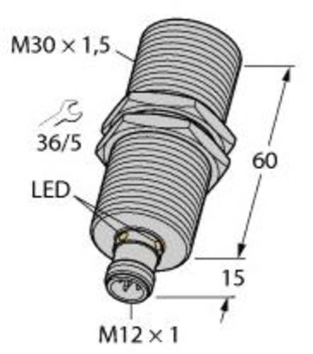 Turck 1610032 Ultraschall-Reflexionstaster RU40U-M30M-2UP8X2-H1151 PNP 1St. von Turck