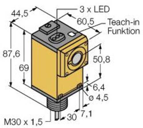 Turck 3044135 Ultraschall-Reflexionstaster Q45UBB63DAC W/30 1St. Turck 3044135 Ultraschall-Reflexionstaster Q45UBB63DAC W/30 1St. von Turck