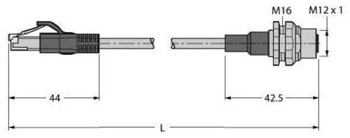 Turck 6441436 Sensor-/Aktor-Steckverbinder, konfektioniert 1St. von Turck